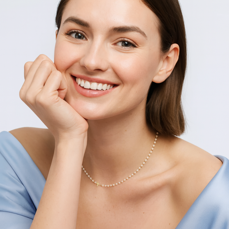 Everlasting Pearl Necklace