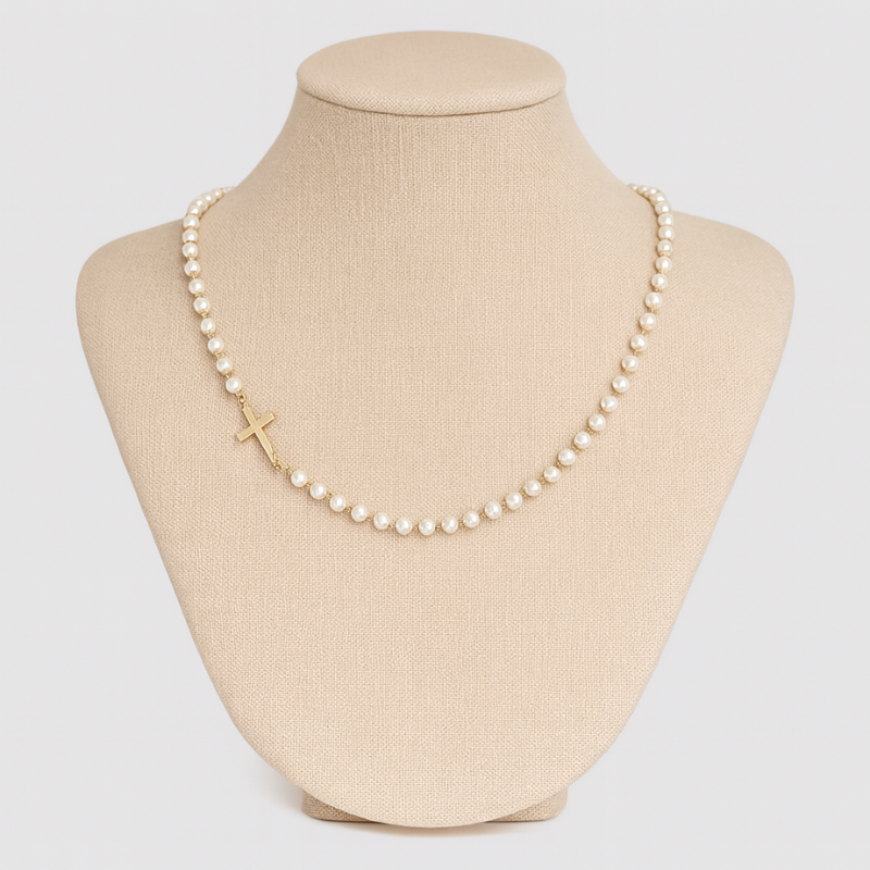 Everlasting Pearl Necklace