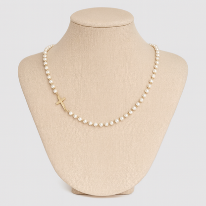 Everlasting Pearl Necklace