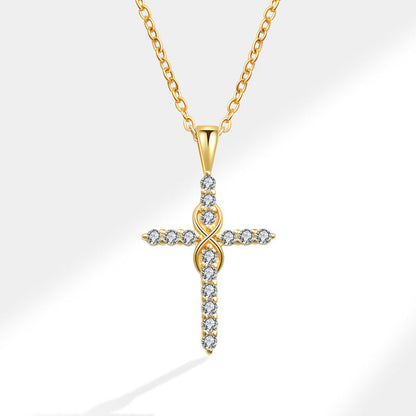 The Infinity Cross Necklace